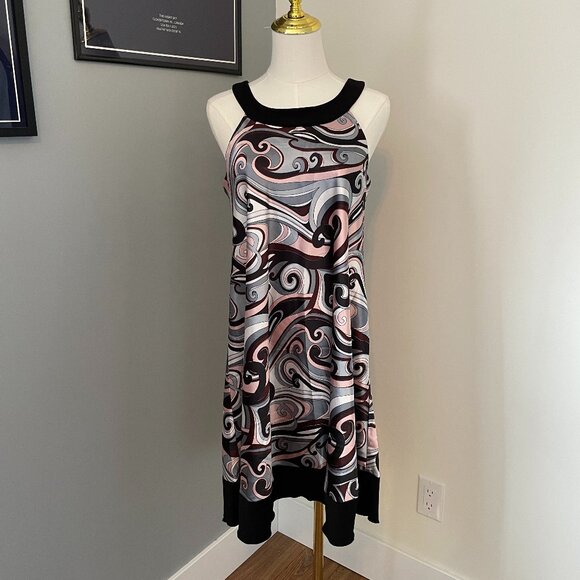 Vintage Y2K Jessica Halter Shift Dress - Picture 1 of 4